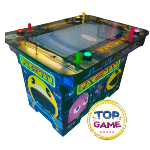 Mesa fliperama PacMan 4 players