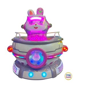 Kiddie Rider Space Rabbit Rotary Cup (Novo)